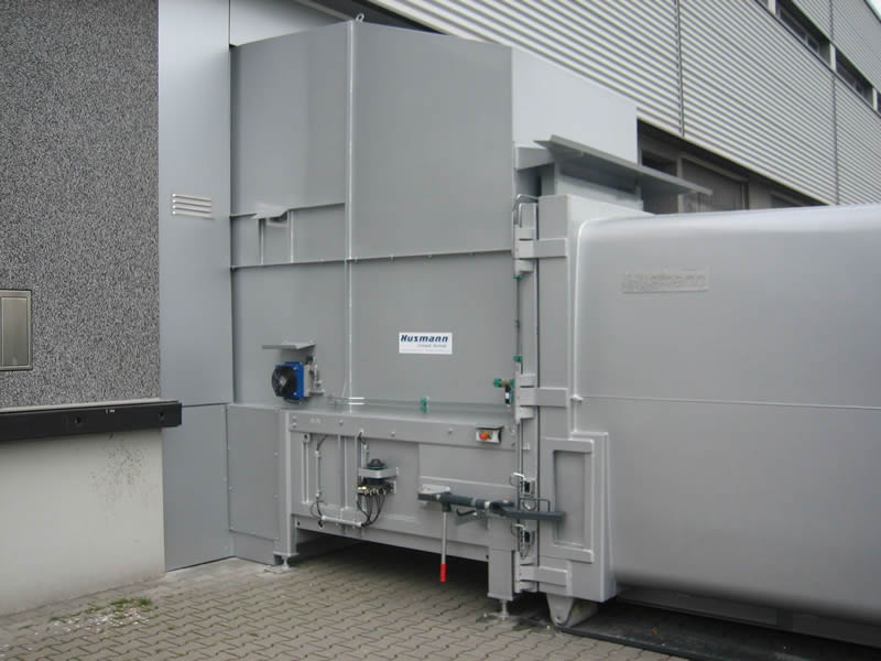 Husmann Static Waste compactors - Short Static Waste Compactors