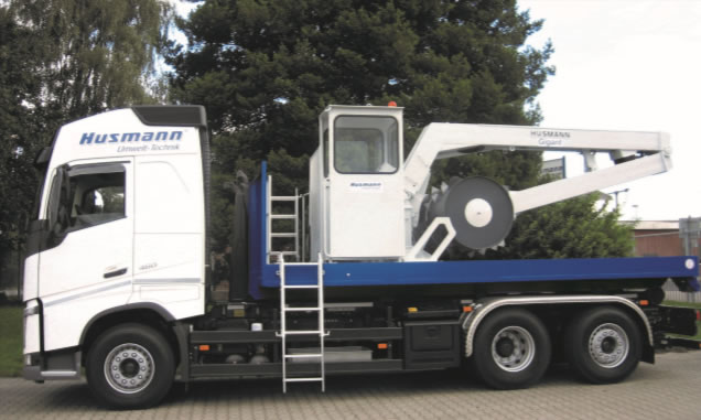 Husmann Truck Mounted Roll Packers